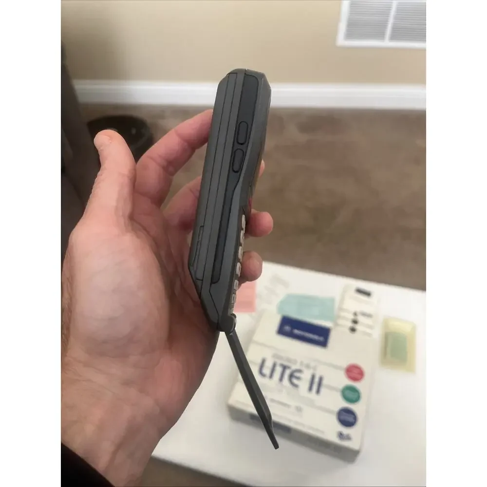 Motorola Micro TAC Ultra Lite II Cell Phone Flip Vintage With Original Box ETC